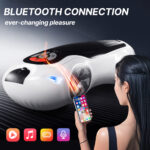 SexLure Bluetooth Telescopic Aircraft Cup with Heating and LCD Control - Image 3