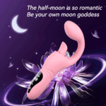 SexLure Ye Ying Half-Curved Vibrator with Tongue Licking and Heating - Image 2