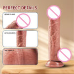 SexLure Realistic Silicone G Point Dildo Waterproof Comfort Design - Image 4