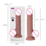 SexLure Realistic Silicone G Point Dildo Waterproof Comfort Design - Image 11