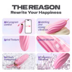 SexLure Crocodile Honey Telescopic Vibrating Dildo with 9 Frequencies and App Control - Image 2