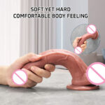 SexLure Realistic Silicone Dildo with Ergonomic Full Body Design - Image 7