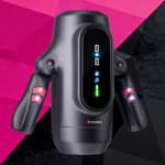 SexLure LCD Heated Joystick Control Silicone Device with Voice Function