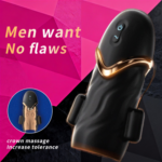 SexLure Triple Motor Silicone Training Device with Pebble Liner Design