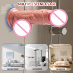 SexLure Realistic Silicone G Point Dildo Waterproof Comfort Design - Image 6