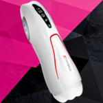 SexLure Telescopic Vibration Trainer Game-Level Heating Touch Control