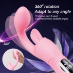 SexLure Ye Ying Half-Curved Vibrator with Tongue Licking and Heating - Image 5