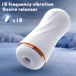 SexLure Aircraft Cup Silicone Device with Type C Charging and Vibration - Image 11