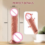 SexLure Realistic Silicone G Point Dildo Waterproof Comfort Design - Image 8
