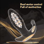 SexLure Dual Motor Telescopic Vibrating Anal Plug with Remote Control 2 - Image 7