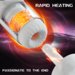 SexLure LCD Telescopic Heated Device with Intelligent Vibration System - Image 9