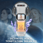 SexLure LCD Telescopic Heated Masturbation Device with Multi Mode Control - Image 7