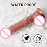 SexLure Realistic Silicone Dildo with Ergonomic Full Body Design - Image 5