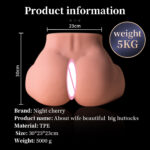 SexLure Realistic Reverse Mold Body Sculpt With Smooth TPE Curves And Balanced Weight - Image 5