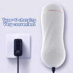 SexLure Aircraft Cup Silicone Device with Type C Charging and Vibration - Image 7