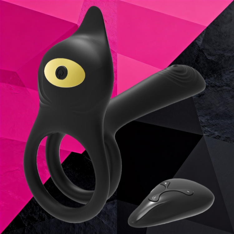 1-1 SexLure Triple Zone Waterproof Couples Ring with Remote Control - Image 1