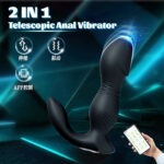 SexLure Satan Telescopic Anal Vibrator App Controlled Dual Mode Toy for Intense, Wearable Pleasure - Image 2