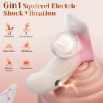 SexLure 6in1 Electric Shock Vibration Squirrel Remote Control Pleasure Toy - Image 4