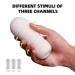 SexLure Triple Texture Manual Stroker Soft Elastic Waterproof Reusable - Image 11