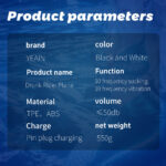 SexLure Drunk Rider Suction Vibration Trainer TPE Inner Tank Quiet - Image 12