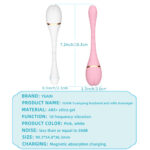 SexLure Yuanyang Couple Massager With 10 Vibration Modes Magnetic USB Charging - Image 13