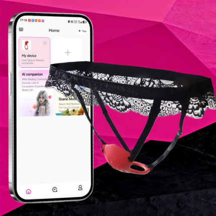 SexLure App-Controlled Wearable Vibrator with 9-Frequency Modes for Couples