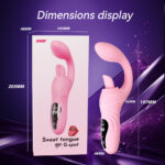 SexLure Ye Ying Half-Curved Vibrator with Tongue Licking and Heating - Image 14