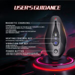 SexLure Black Hawk Penile Trainer Masturbator Heating LCD Touch - Image 14