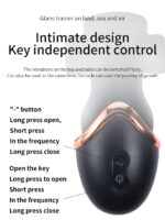 SexLure 4th Gen Glans Trainer & Masturbator Dual Motor Endurance Exerciser with 10 Vibration Modes - Image 4