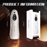 SexLure Male Wellness Trainer Vibration Modes, 5 Suction Modes, Deep Stretch Rotation, Quiet Motor - Image 3