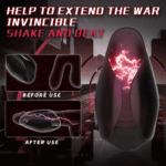 SexLure Black Hawk Penile Trainer Masturbator Heating LCD Touch - Image 2