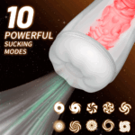 SexLure Six in One Intelligent Aircraft Cup with LCD Touch Control - Image 3