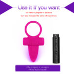 SexLure Quiet Waterproof Silicone Vibrating Ring for Couples - Image 3