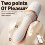 SexLure App Controlled Telescopic Vibrator with Dual Point Stimulation - Image 3