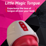 SexLure Magic Tongue Vibrator with 10 Frequency Tongue Licking and Waterproof Design