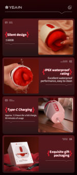 SexLure Magic Tongue Vibrator with 10 Frequency Tongue Licking and Waterproof Design - Image 18