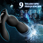 SexLure Satan Telescopic Anal Vibrator App Controlled Dual Mode Toy for Intense, Wearable Pleasure - Image 4