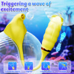 SexLure Manta Ray Sucking Retractable Vibrator With 9 Modes LCD Display USB Charging - Image 3
