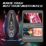 SexLure Black Hawk Penile Trainer Masturbator Heating LCD Touch - Image 5