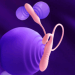 SexLure Double-Headed Telescopic Vibrator with 12 Vibration Modes - Image 12