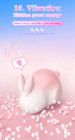 SexLure BoBo Rabbit Vibrator with 10 Vibration and Sucking Modes - Image 9