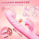 SexLure Orgasm Booster G-Spot Vibrator with Telescopic and Licking Functions - Image 9