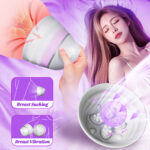 SexLure Hands Free Breast Massager with Suction and Vibration - Image 4