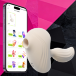 SexLure Night Cherry Blossom App Controlled Dual Stimulation Massager