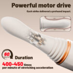 SexLure App Controlled Telescopic Vibrator with Dual Point Stimulation - Image 6