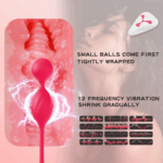 SexLure Deep Palace Yoga Vagina Shrinking Ball with 12 Vibration and Electric Shock Modes - Image 6