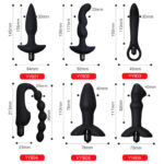 SexLure Waterproof Silicone Prostate Massager with Multi Mode Vibration - Image 5
