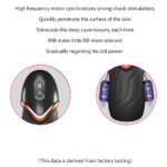 SexLure Triple Motor Silicone Training Device with Pebble Liner Design - Image 3