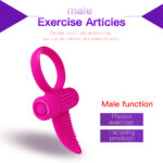 SexLure Quiet Waterproof Silicone Vibrating Ring for Couples - Image 8