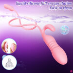 SexLure Double-Headed Telescopic Vibrator with 12 Vibration Modes - Image 4